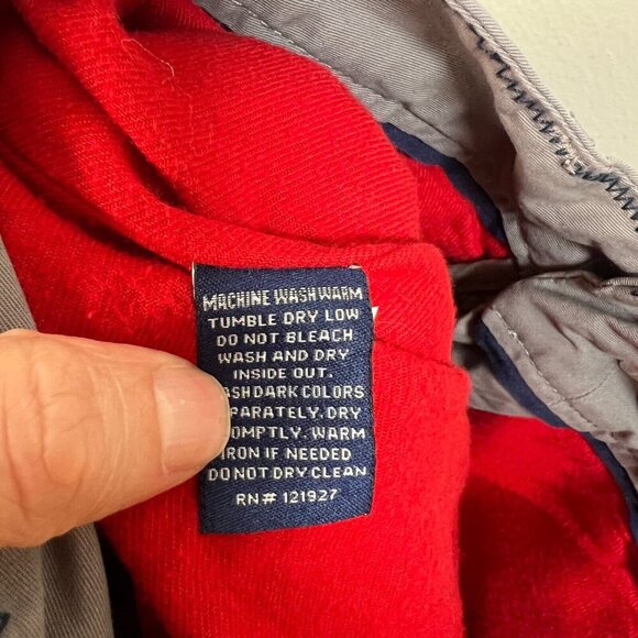 Johnnie-O Tailgaters Pants Size 30x29 Gray Lined Insulated Chino Flat Front - Picture 13 of 13